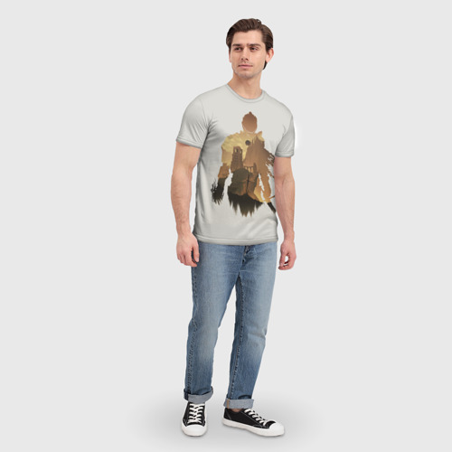 Мужская футболка 3D с принтом Dark Souls воспоминания, вид сбоку #3
