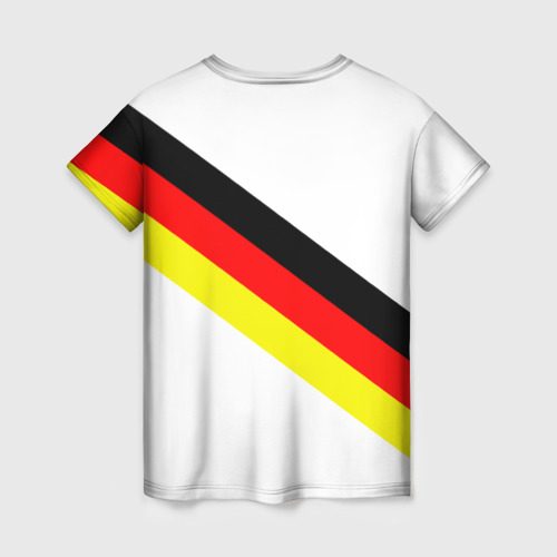 Женская футболка 3D с принтом ФК Бавария, вид сзади #1