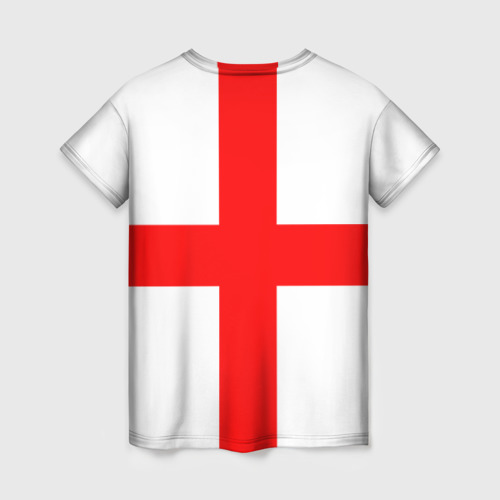 Женская футболка 3D с принтом Ливерпуль ФК, вид сзади #1