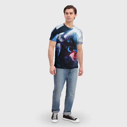 Мужская футболка 3D с принтом League Of Legends Cho'Gath, вид сбоку #3