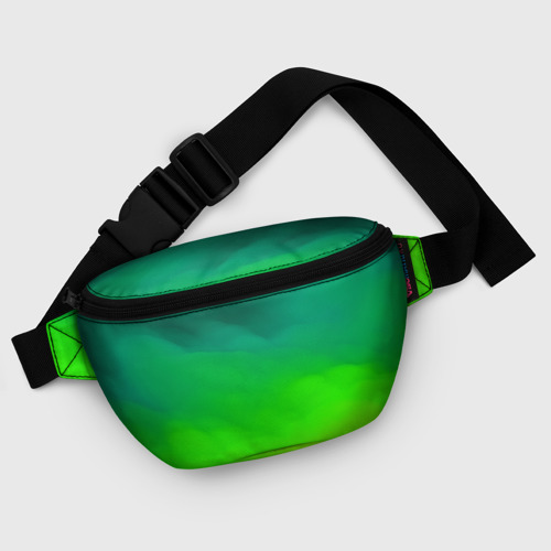Поясная сумка 3D с принтом Кислотный цвет, фото #5