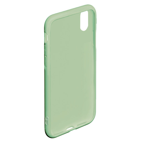 Чехол для iPhone XS Max матовый силикон с принтом Кислотный цвет, фото #4