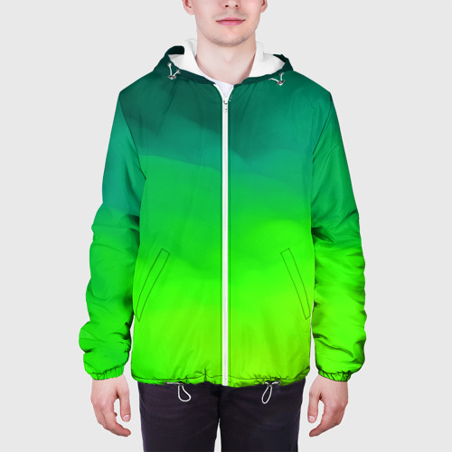 Мужская куртка 3D с принтом Кислотный цвет, вид сбоку #3