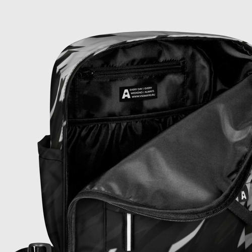 Женский рюкзак 3D с принтом Black & white, фото #5