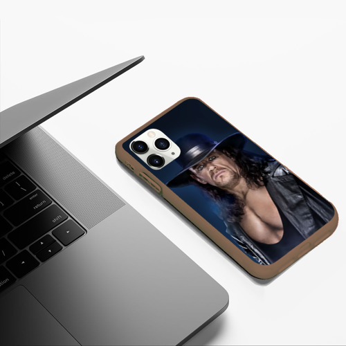 Чехол для iPhone 11 Pro Max матовый с принтом Гробовщик 3, фото #5
