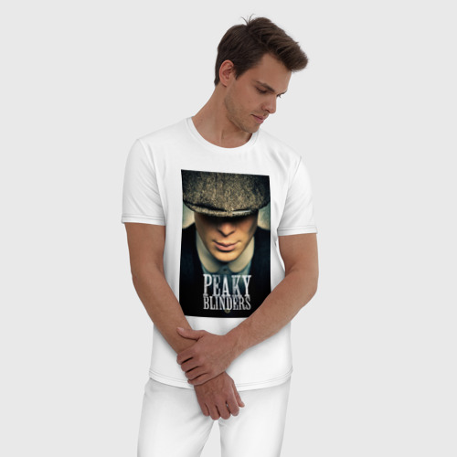 Мужская пижама хлопок с принтом Peaky Blinders, фото на моделе #1