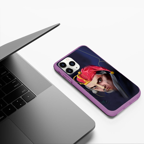 Чехол для iPhone 11 Pro матовый с принтом Король и Шут, фото #5