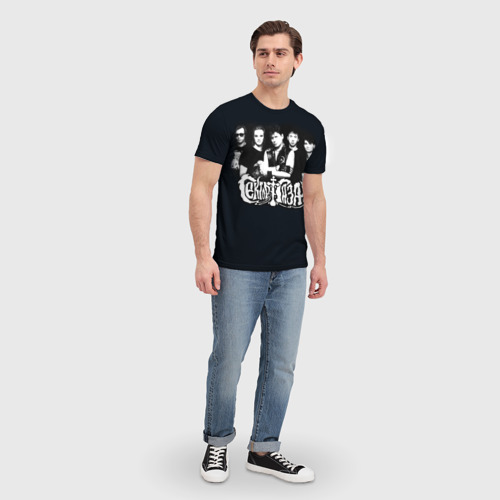 Мужская футболка 3D с принтом Сектор Газа 9, вид сбоку #3