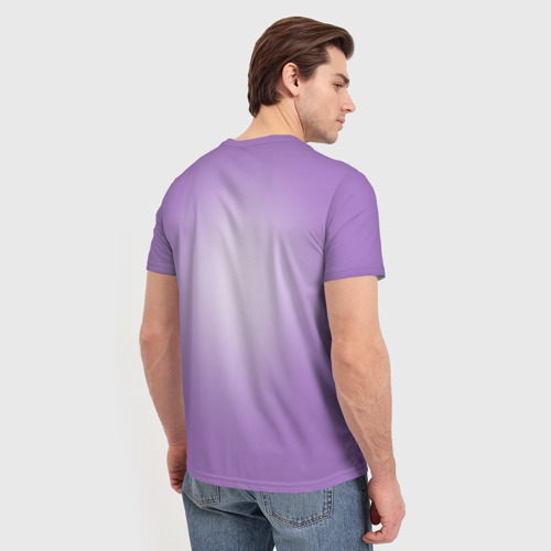 Мужская футболка 3D с принтом Void, вид сзади #2