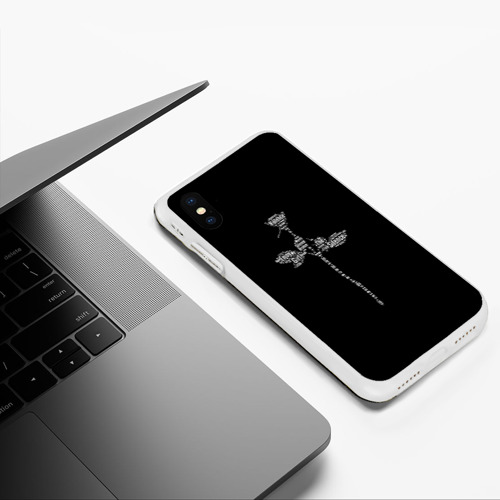 Чехол для iPhone XS Max матовый с принтом Depeche mode, фото #5