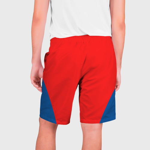 Мужские шорты 3D с принтом Спасатель Малибу, вид сзади #1