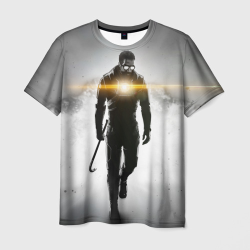 Мужская футболка 3D с принтом Half-Life, вид спереди #2