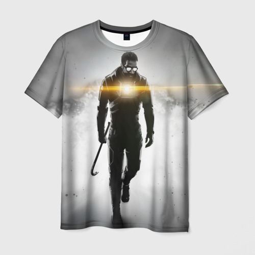 Мужская 3D футболка с принтом Half-Life, вид спереди #2
