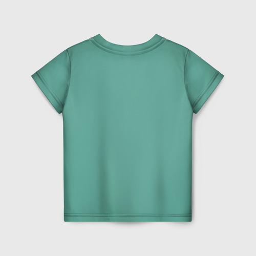 Детская футболка 3D с принтом Недоумевающий Винсент, вид сзади #1