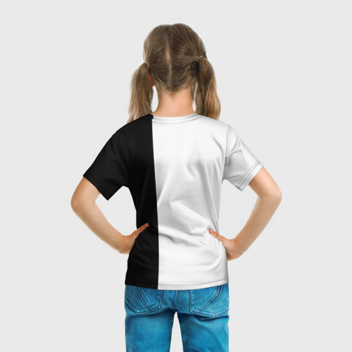 Детская 3D футболка с принтом Chester Bennington, вид сзади #2