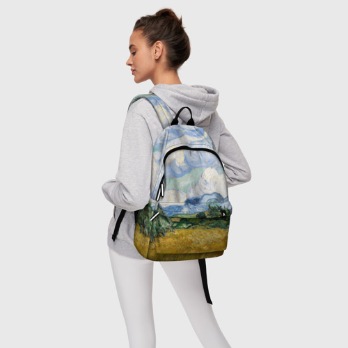 Рюкзак 3D с принтом Ван Гог Картина, фото #4