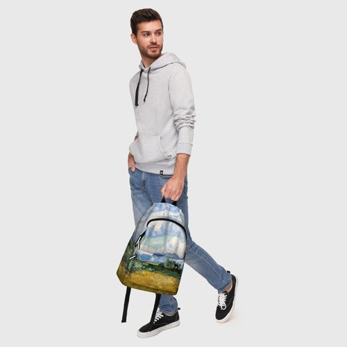 Рюкзак 3D с принтом Ван Гог Картина, фото #5