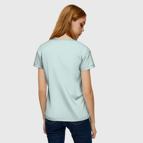 Женская футболка 3D с принтом Fargo, вид сзади #2