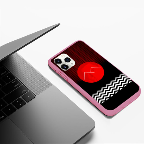 Чехол для iPhone 11 Pro Max матовый с принтом Twin Peaks, фото #5