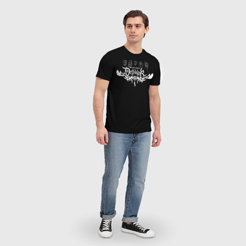 Мужская 3D футболка с принтом Metalocalypse (Dethklok) 11, фото #4