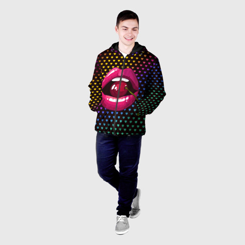 Мужская куртка 3D с принтом Pop art, фото на моделе #1