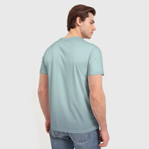 Мужская футболка 3D с принтом Tom Hardy, вид сзади #2