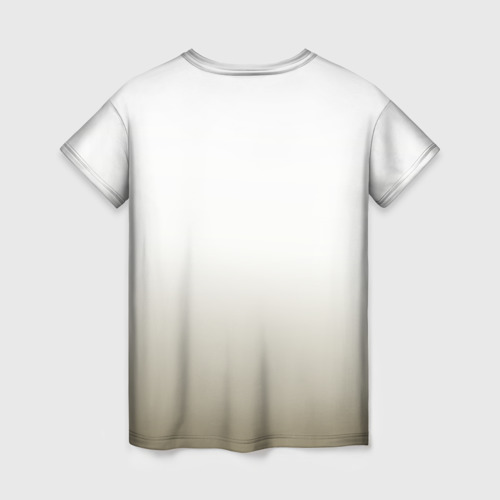 Женская футболка 3D с принтом Tom Hardy, вид сзади #1