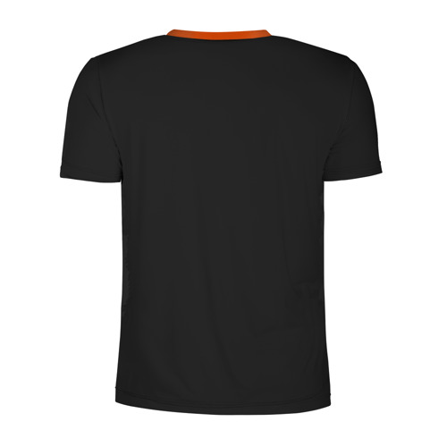 Мужская футболка 3D спортивная с принтом Taboo, вид сзади #1