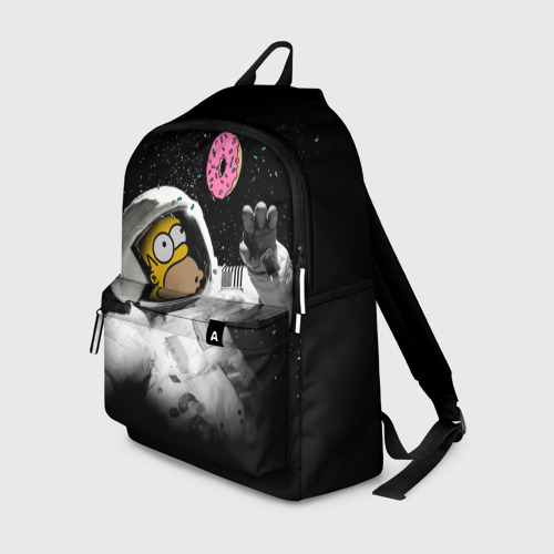 Рюкзак 3D с принтом Space Homer, вид спереди #2