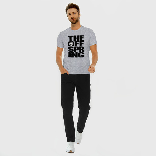 Мужская футболка премиум с принтом The Offspring, вид сбоку #3