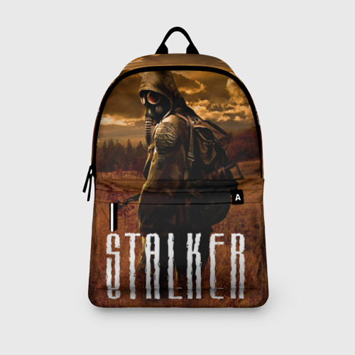 Рюкзак 3D с принтом Stalker, вид сбоку #3