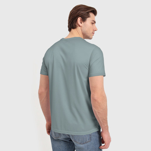 Мужская 3D футболка с принтом Stalker, вид сзади #2