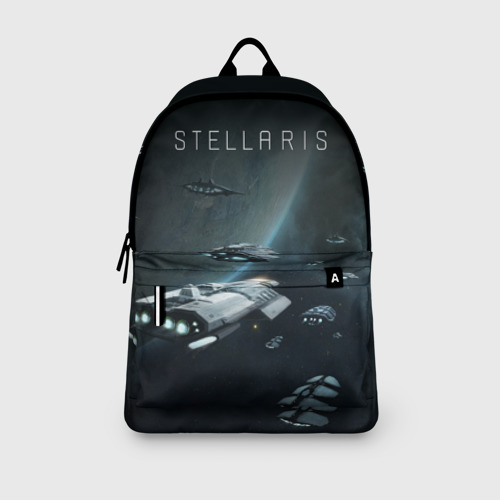 Рюкзак 3D с принтом Stellaris, вид сбоку #3
