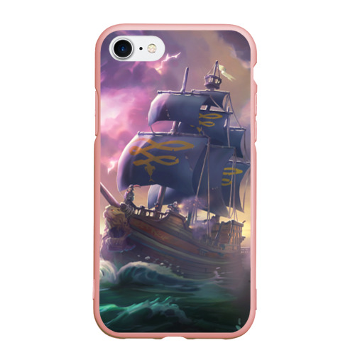Чехол для iPhone 7/8 матовый с принтом Sea of thieves, вид спереди #2