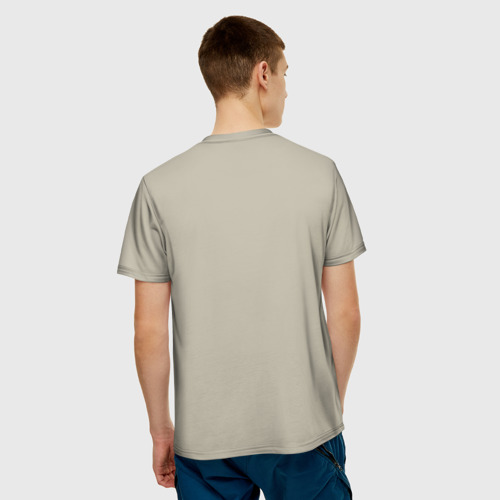 Мужская 3D футболка с принтом Nier Automata, вид сзади #2