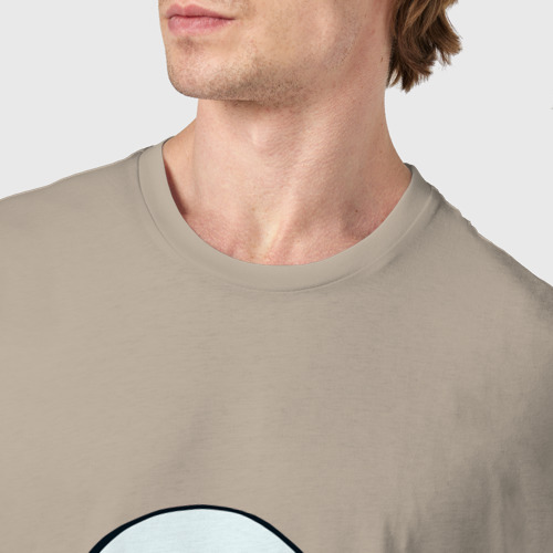 Мужская футболка хлопок с принтом Sans, фото #4
