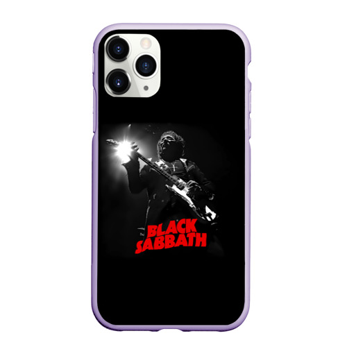 Чехол для iPhone 11 Pro матовый с принтом Black Sabbath, вид спереди #2