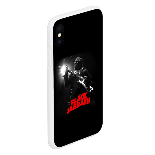 Чехол для iPhone XS Max матовый с принтом Black Sabbath, вид сбоку #3