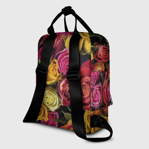 Женский рюкзак 3D с принтом Любимый учитель, вид сзади #1