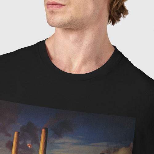 Мужская футболка хлопок с принтом Pink Floyd - Animals, фото #4