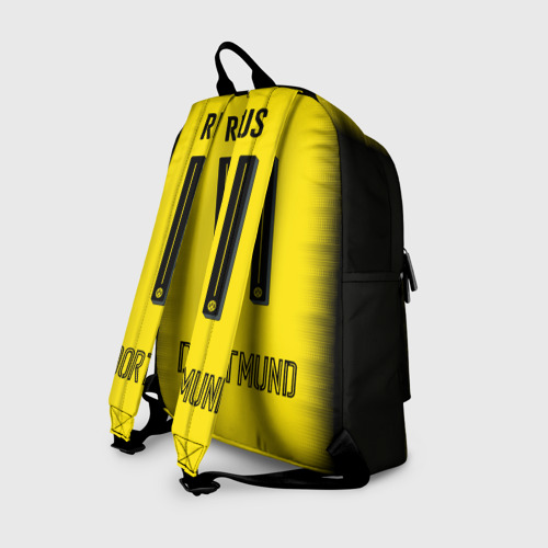 Рюкзак 3D с принтом Марко Ройс Форма 2018, вид сзади #1