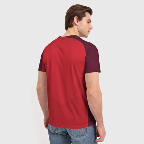 Мужская футболка 3D с принтом Portugal 2018, вид сзади #2