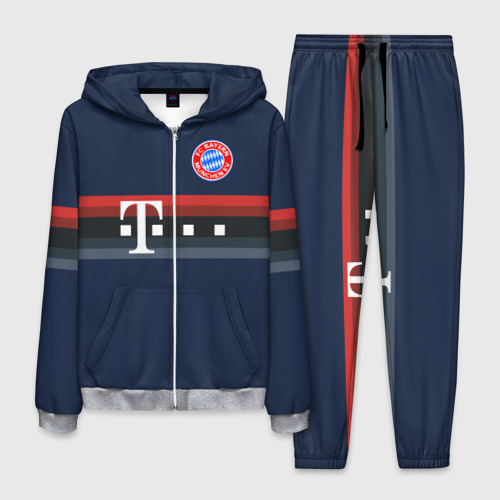 Мужской 3D костюм с принтом FC Bayern 2018 Original #5, вид спереди #2