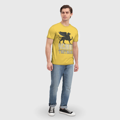 Мужская футболка 3D с принтом Великая Тартария, вид сбоку #3