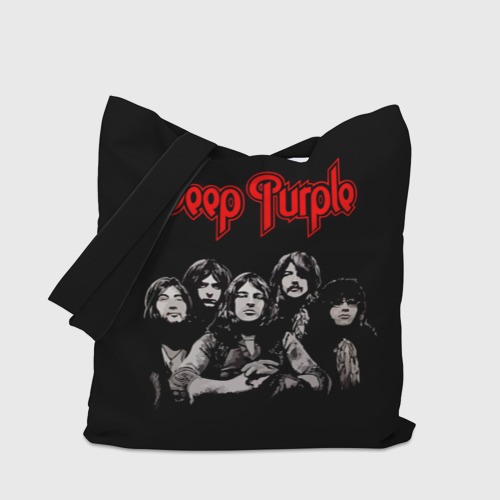 Шоппер 3D с принтом Deep Purple, вид сбоку #3