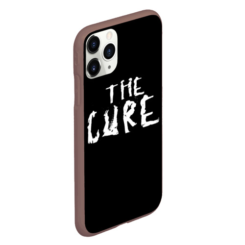 Чехол для iPhone 11 Pro матовый с принтом The Cure, вид сбоку #3