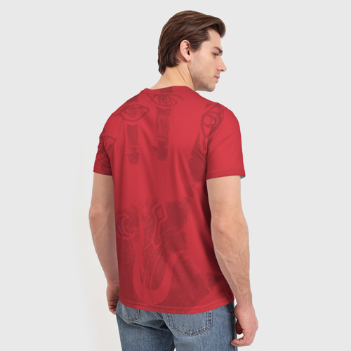 Мужская футболка 3D с принтом The Cure, вид сзади #2