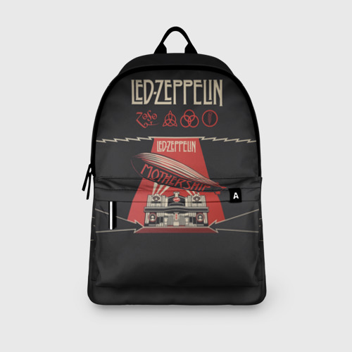 Рюкзак 3D с принтом Led Zeppelin, вид сбоку #3