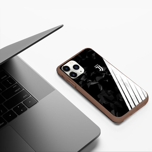 Чехол для iPhone 11 Pro матовый с принтом Juventus 2018 Abstract, фото #5