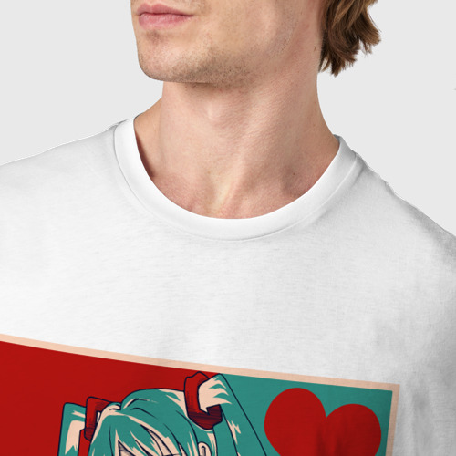 Мужская футболка хлопок с принтом Бесконечное лето 8, фото #4
